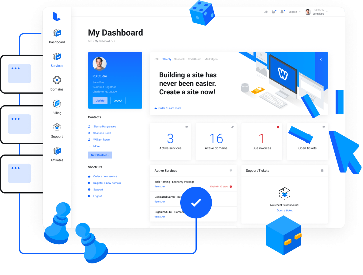 Game Servers - Powerful control panel for easy Game Server management