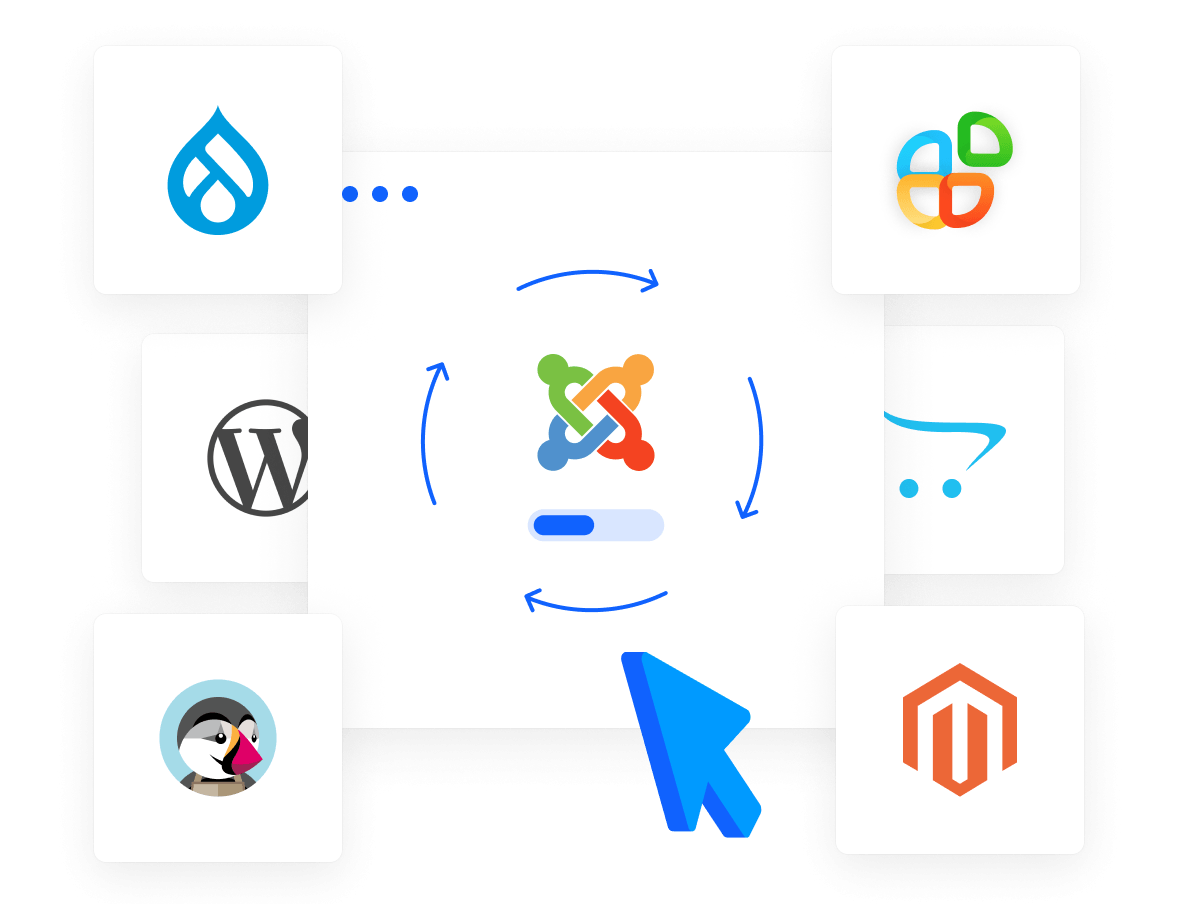 Shared Hosting - Launch and manage 400+ apps with single click!