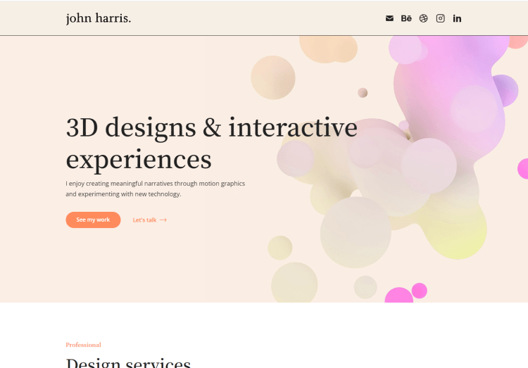 Site Builder - Creative Protfolio